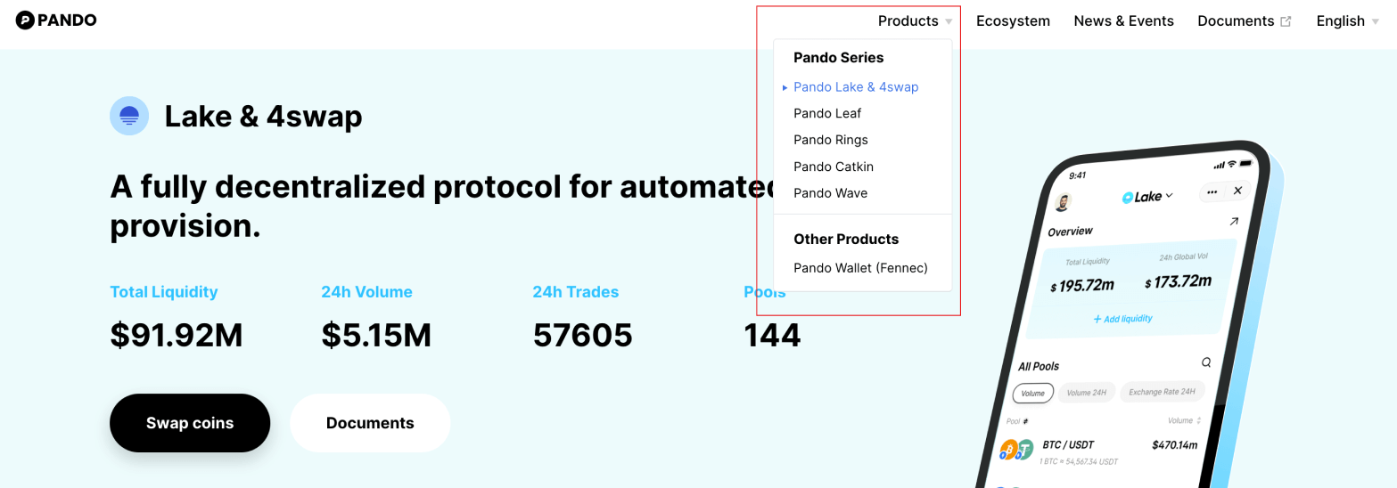 Access Pando on Desktop